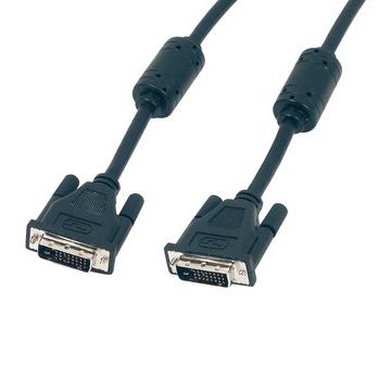 CAVO MONITOR DVI-D (24+1) CON FERRITE - 2.0mt